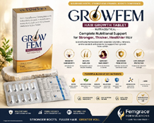  Pharma franchise in Gujarat - Femgrace Formulations	GROWFEM TABLET.jpeg	